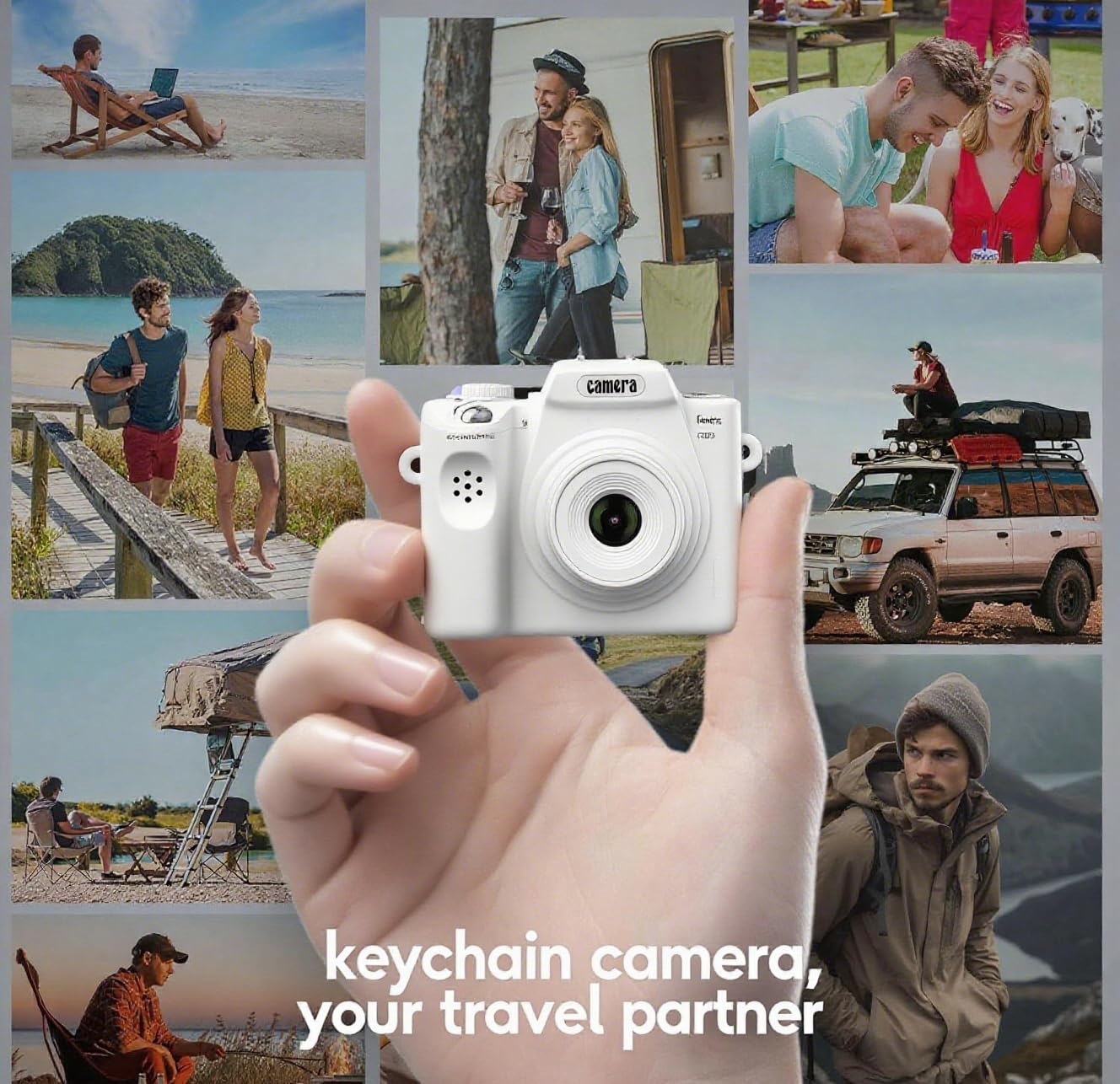 伶 mini square photo Amazon.com : Mini Keychain Camera, 1080P Digital Camera, Retro