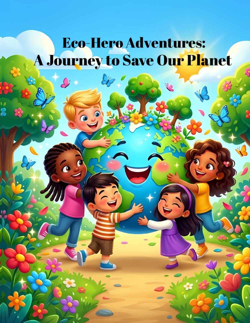 Eco-Hero Adventures: A Journey to Save Our Planet: An Educational Coloring Book for Kids featuring Recycling, Planting Trees, Green Energy, and a Special Eco-Hero Certificate
