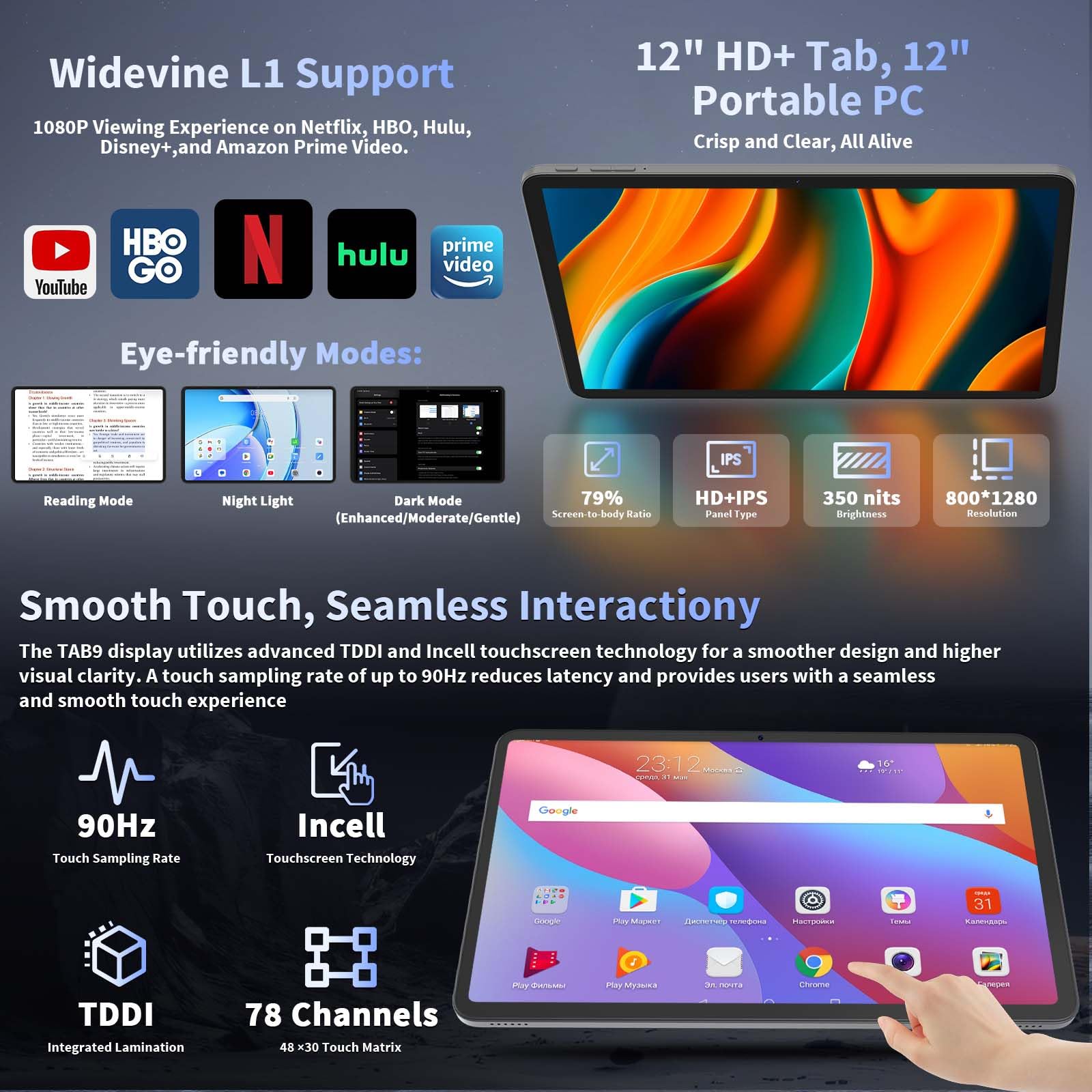 Amazon.co.jp: 2026 12インチタブレット Android 16 タブレット