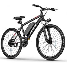 Qlaway Electric Bike for Adults, 1000W Peak Motor, 20"/26" Mountain Ebike