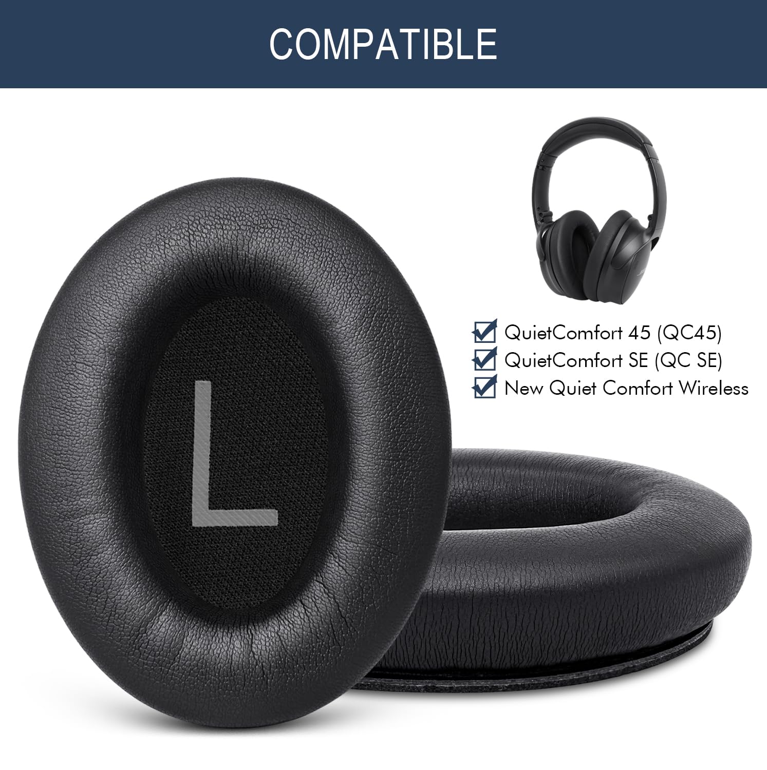 Amazon.com: Ear Pads Replacement for Bose QuietComfort 45 (QC45