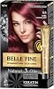 BELLE'FINE® Black Series Luxury Natural Permanent Hair Colour Cream Dye with 3 Oils and Keratin Dark Mahogany