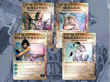 MTG Secret Lair Showcase Outlaws of Thunder Junction Foil Edition