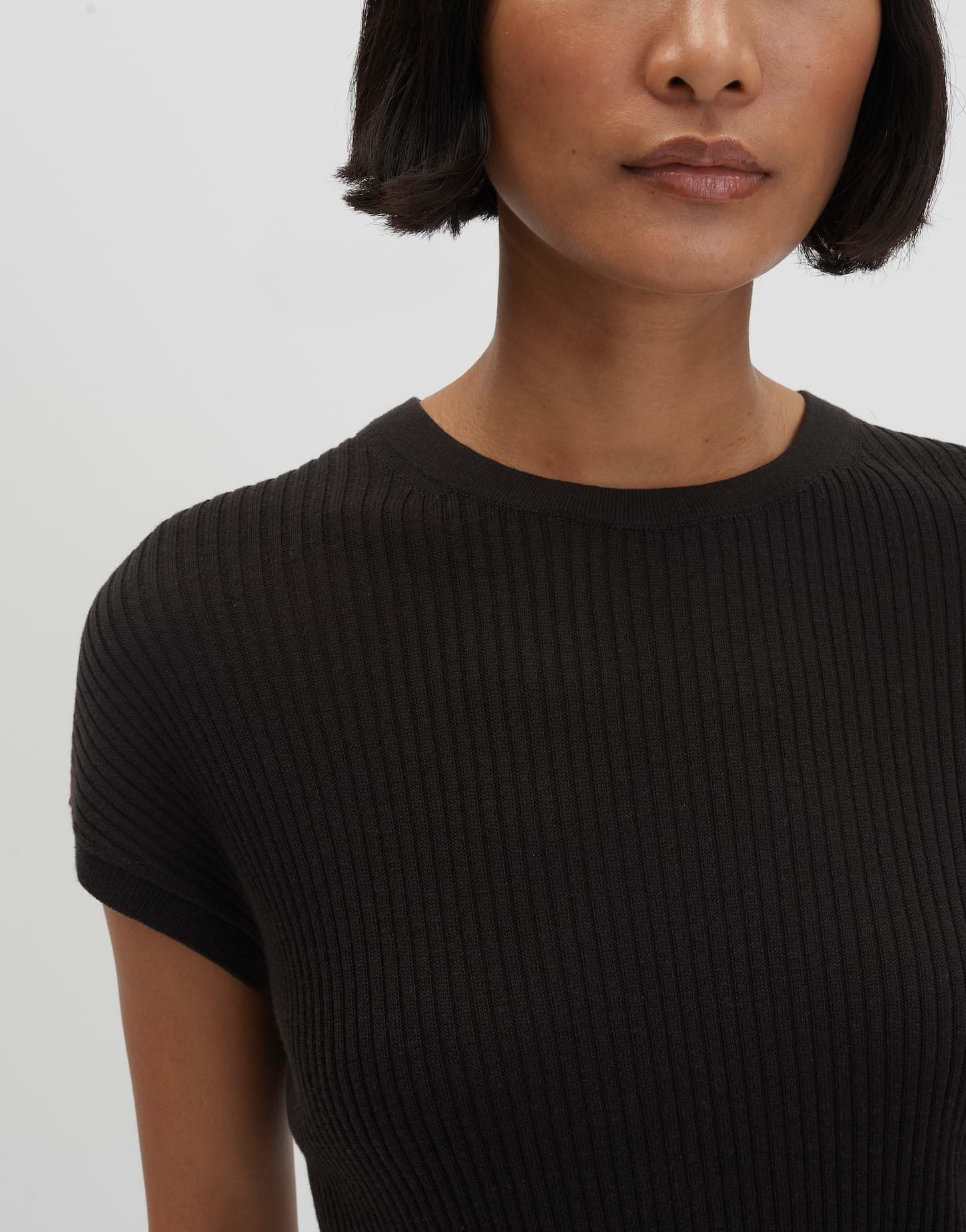 someday Damen Pullover | Sommerliches Stricktop aus Lyocell Leinen Mix Slim Fit