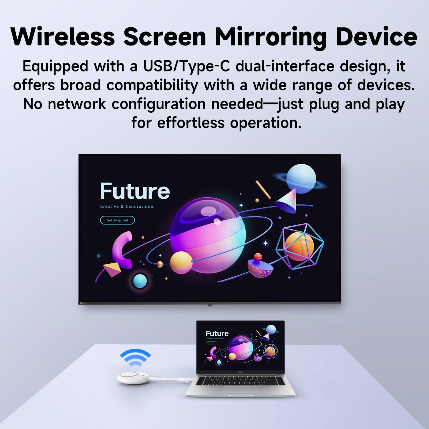 HORION 55 Inch 4K UHD Interactive Display for Conferences, Office, LED Commercial TV, Use for Commercial Signage Display, 260 nit, HDMI, USB, Wi-Fi, Speakers