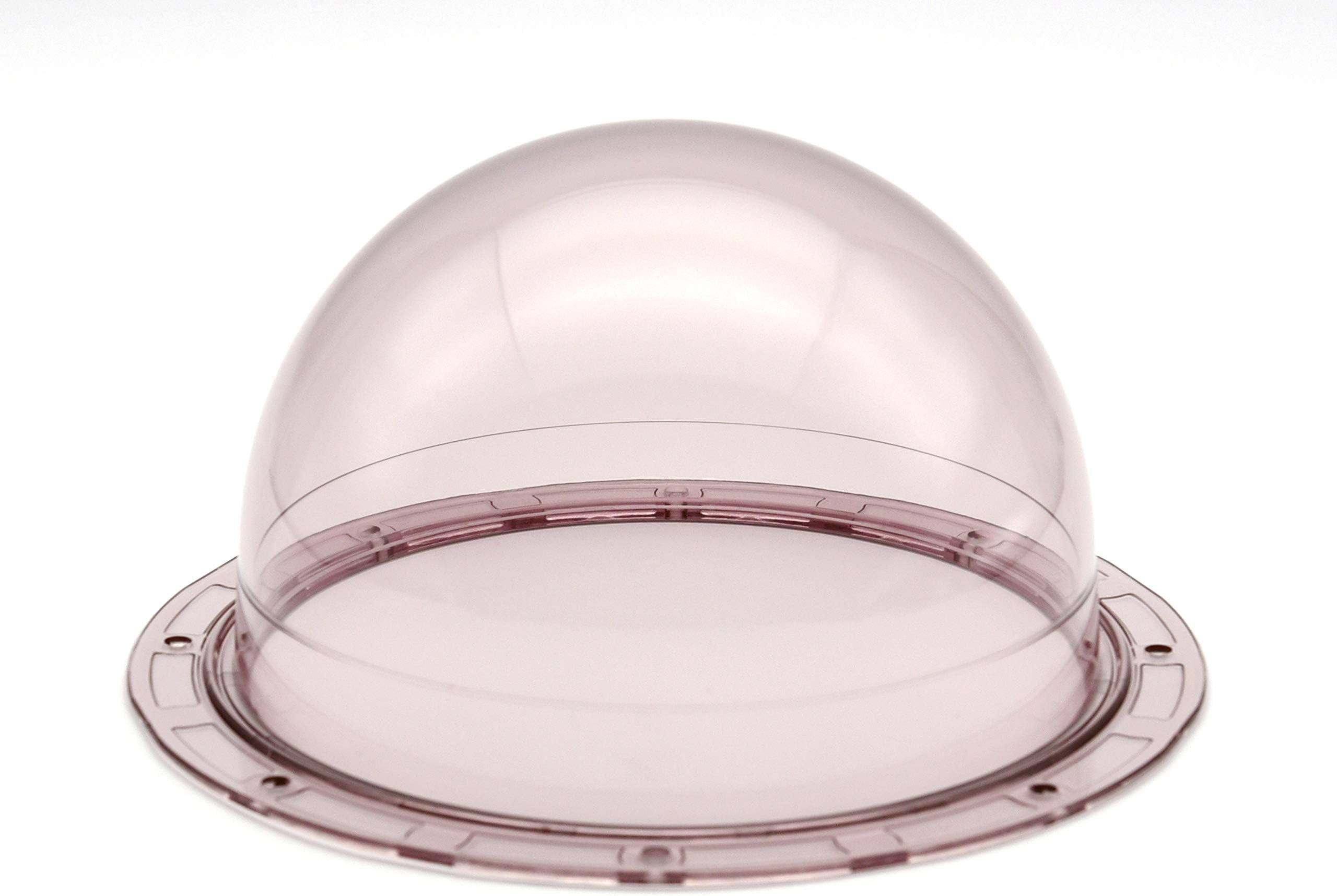 JMX Acrylic/PC CCTV Replacement Tinted Camera Dome Cover Security Camera Housing (5.6 Inches, Tawny)