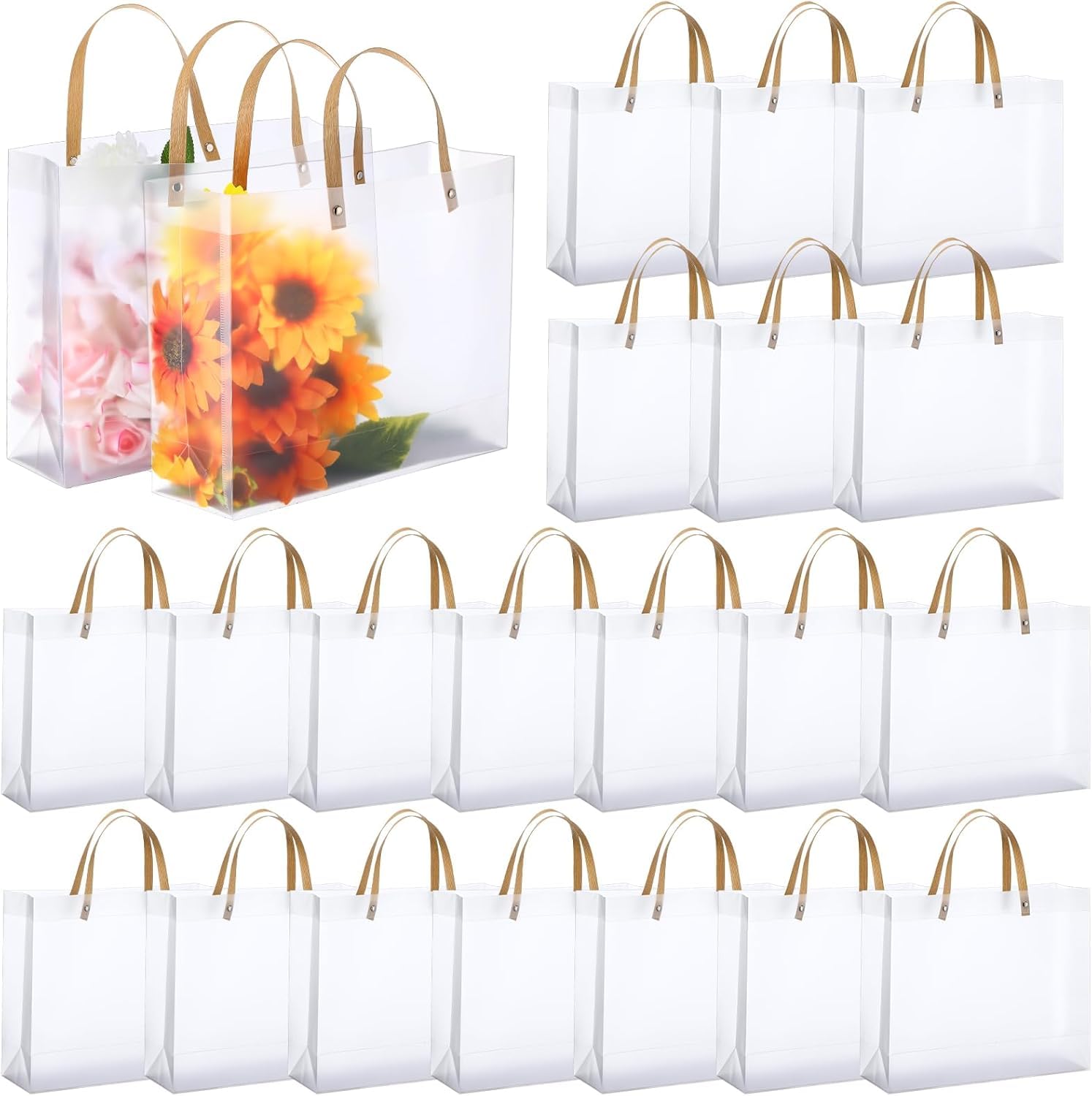 See full amazon price history chart for SATYAM KRAFT 4 Pcs Translucent Bags With Handle Goodie Bags, Gift bag, Hamper Bag, Carry Bags, Shopping Gift Bag, Gift For Christmas Gifting, Presents, Wedding Return Gifts, Birthday (Transparent, EXTRA LARGE) SATYAM KRAFT 4 Pcs Translucent Bags With Handle Goodie Bags, Gift bag, Hamper Bag, Carry Bags, Shopping Gift Bag, Gift For Christmas Gifting, Presents, Wedding Return Gifts, Birthday (Transparent, EXTRA LARGE) (B0D731Z388) Amazon Price History, Amazon Price Tracker