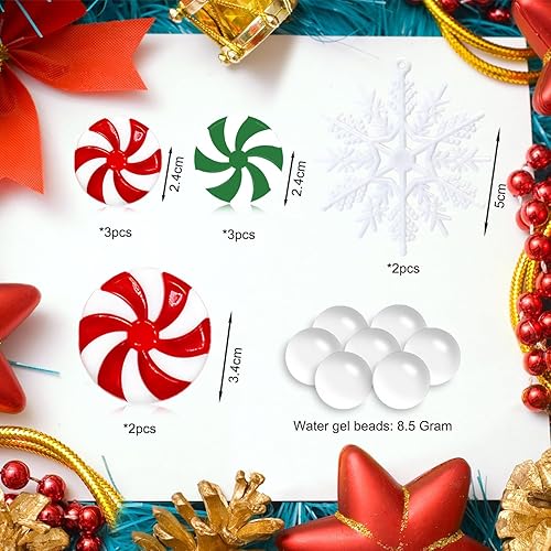 Miniatura 3 de GLBYUNN Cuentas de relleno de jarrón para el día de San Valentín, perlas flotantes, dulces y cuentas de gel de agua transparente para rellenar