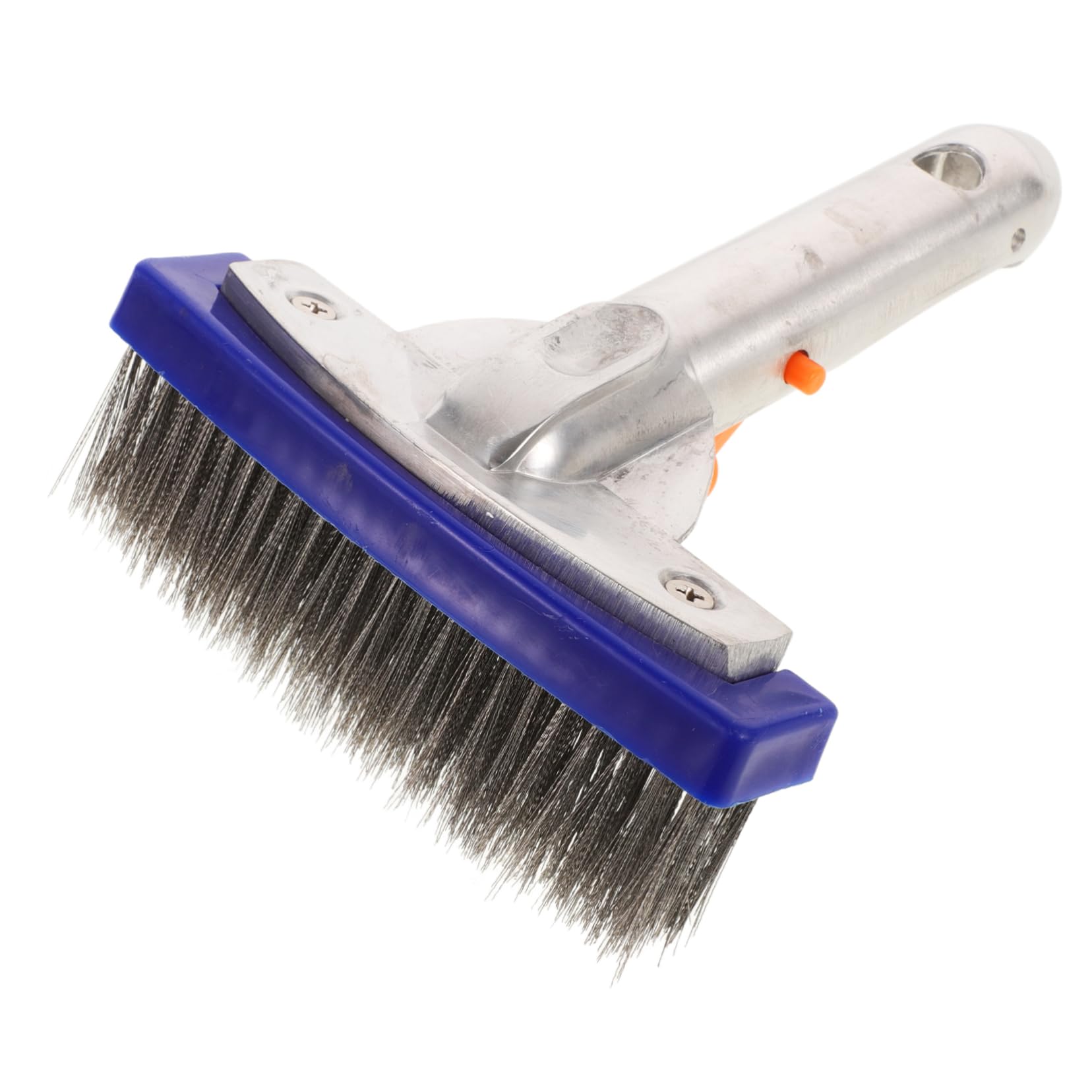 MAGICLULU Pool Wire Brush Heavy Duty Cleaning Brush Aluminum Edge Versatile Pool Tool