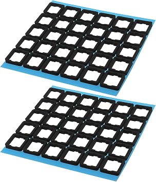 VGOL 120pcs Switch Silencer Pad Shockproof Sandwich Cotton for Mechanical Keyboard Keysporon Noise Dampener Foam Sound Insulation