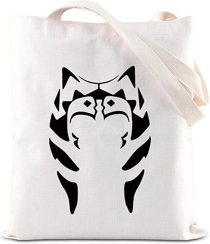 FOTAP Ah-soka - Bolsa de maquillaje Tano inspirada en la película, bolsa de cosméticos Manda-lorian, bolsa con cremallera clon, regalo para amantes