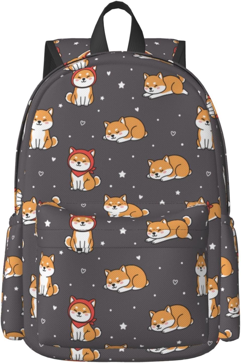 16 inch backpack Cute Dogs Shiba Inu Laptop Backpack Full Print School Bookbag Shoulder Bag for Travel Daypack