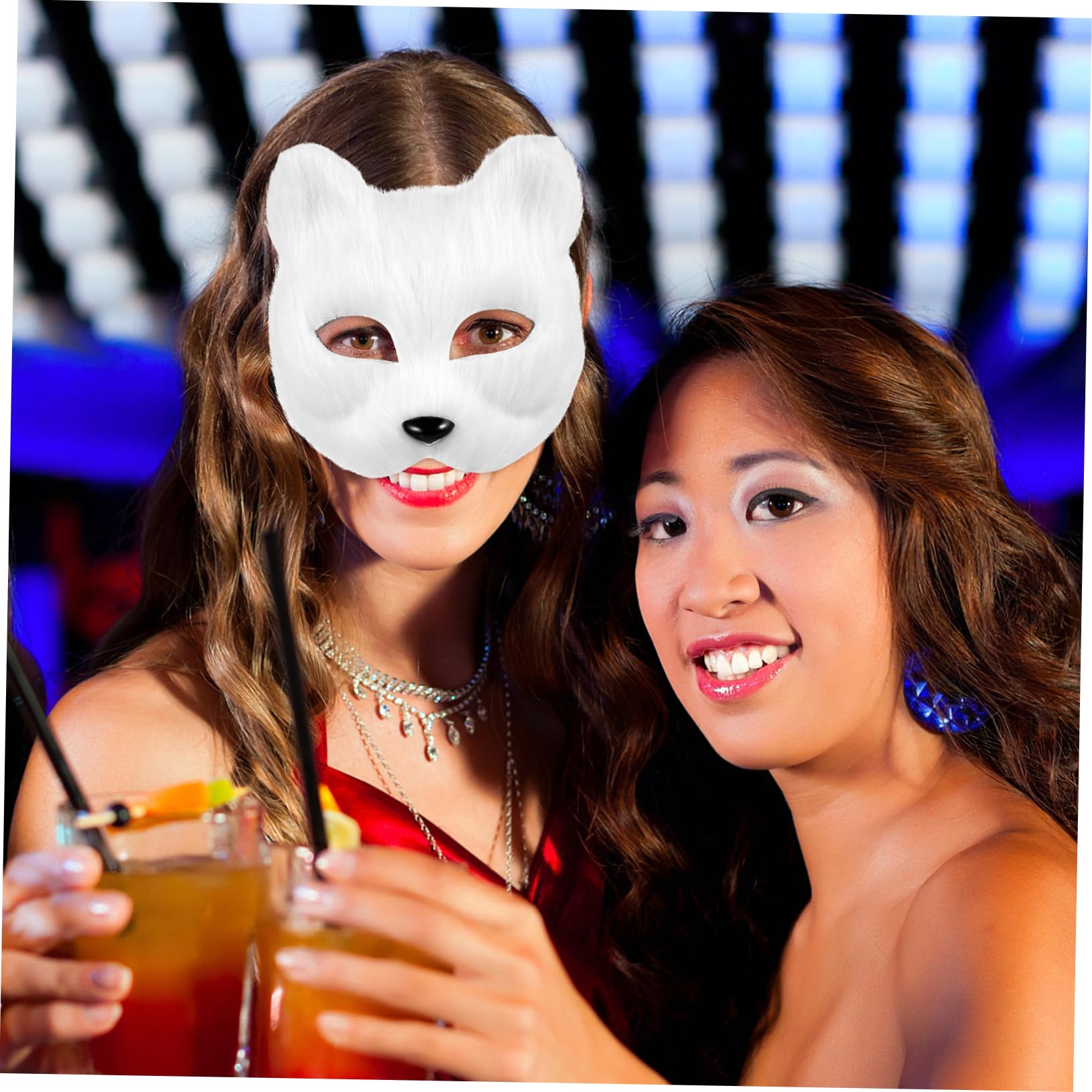 De Para De Media Cara Para Fiestas y Halloween Accesorios De Disfraz Para Cosplay y Eventos De Carnaval