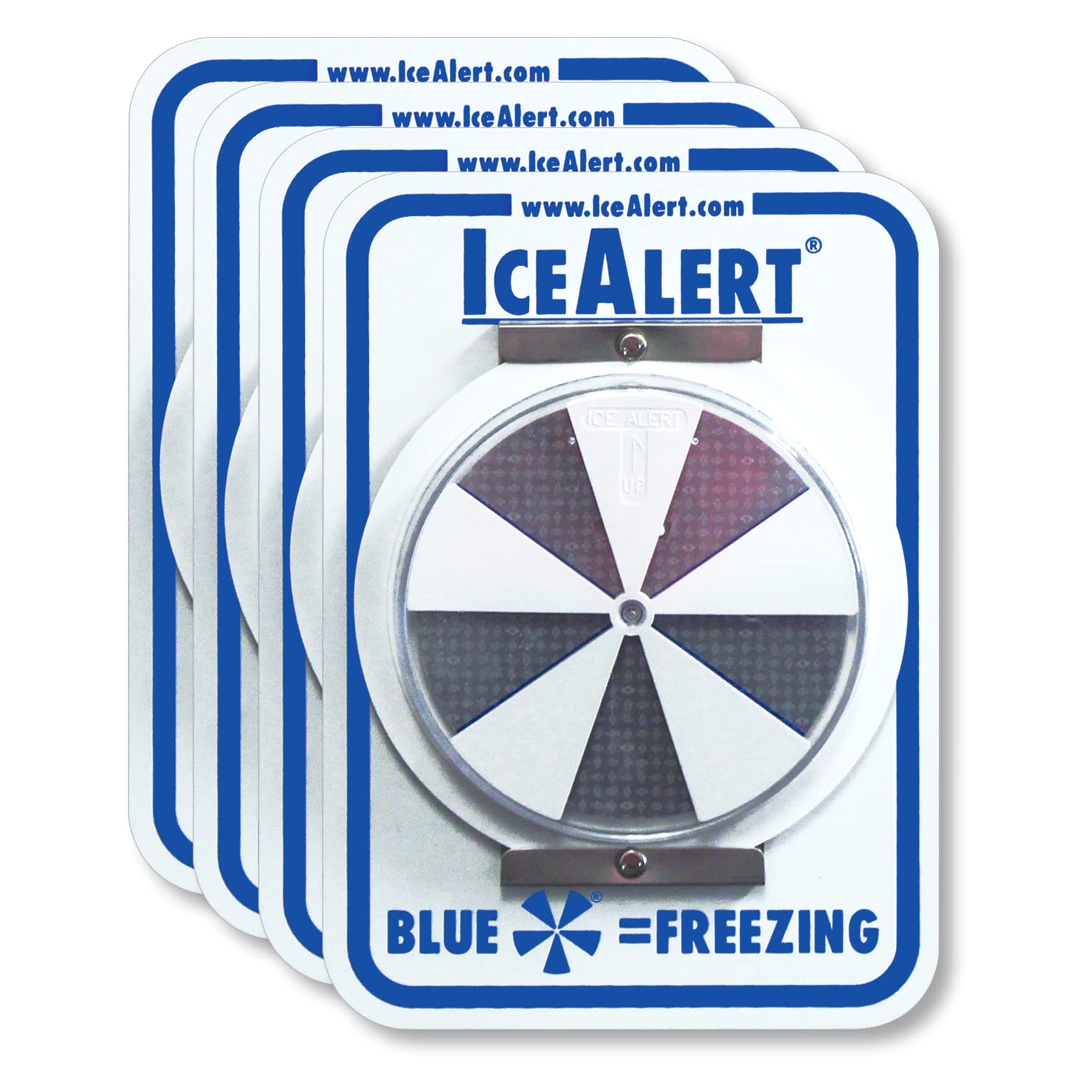 Amazon.com: SmartSign 4-Pack Ice Alert Sign - 12 x 7 inch, Universal ...