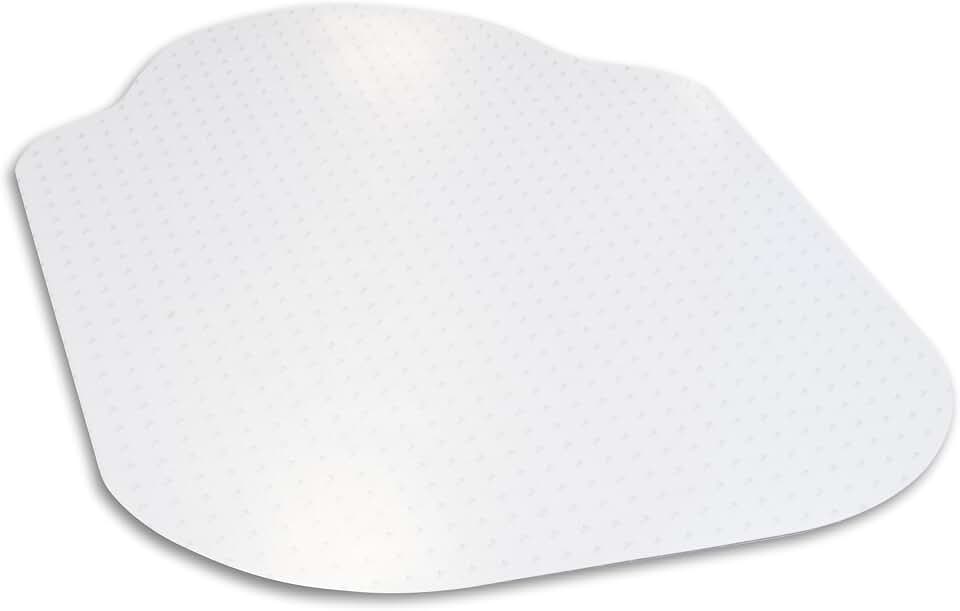 Evolve 36" x 48" Clear Office Chair Mat with Rounded Corners for Low Pile Carpets, Made in The USA, C515003G