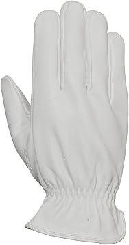 Bellingham C90109S Premium Goatskin Leather Driver Keystone Thumb Rolled Hem and Shirred Wrist, Small