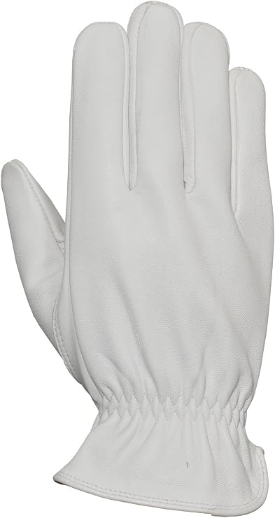 Bellingham C90109S Premium Goatskin Leather Driver Keystone Thumb Rolled Hem and Shirred Wrist, Small