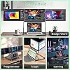 15.6” Pro Premium Triple Portable Monitor Extender, 1080P FHD Triple Screen Laptop Monitor, With Mac/Windows/Linux Portable Monitor For Lap Top With 360° Rotation Adjustable Viewing Angles