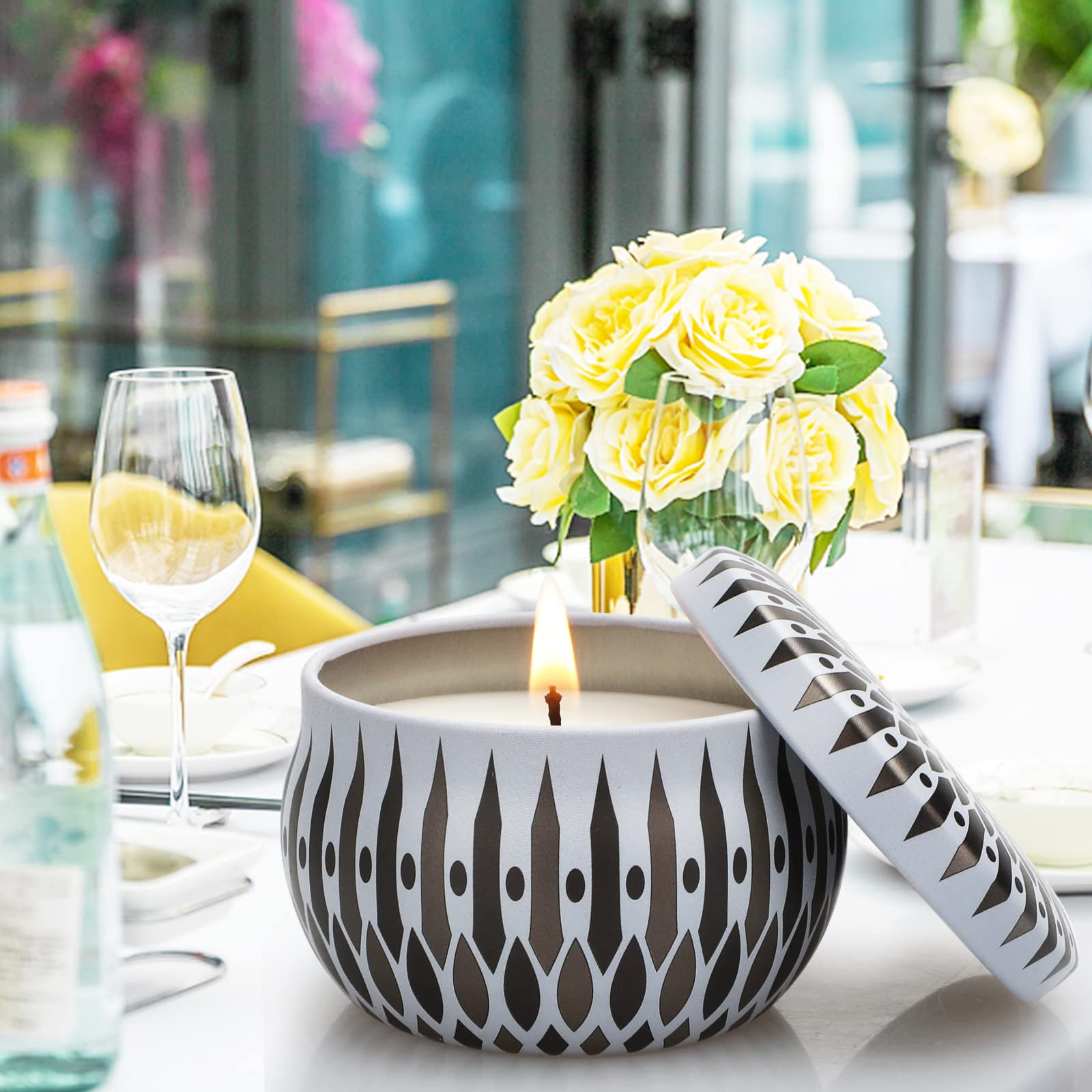 Duftkerzen Set Aus Sojawachs - 4 Wundervolle Aromen Für Zuhause