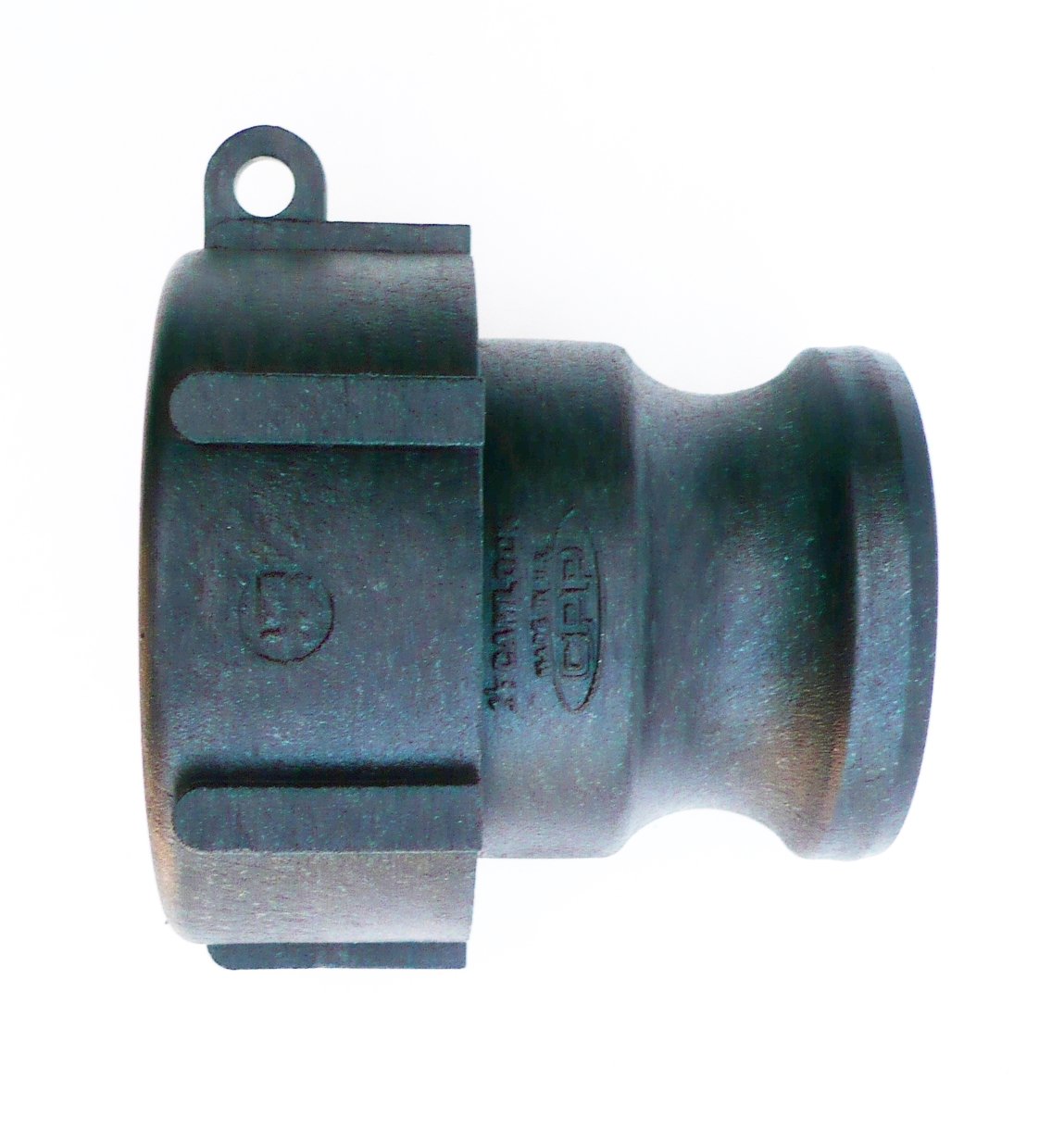 PART A. IBC CAMLOCK ADAPTER. S60X6 2" COARSE THREAD TO 1.1/2" MALE CAMLOCK