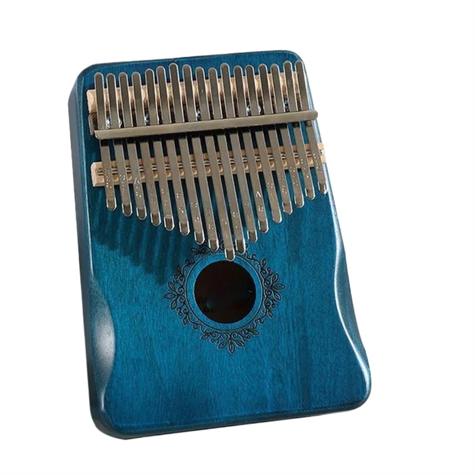 Kalimba 17-klawiszowy Profesjonalny Fortepian Kciukowy Kalimba Dla Początkujących Instrument Muzyczny Z Palcami Fortepianowymi(B)