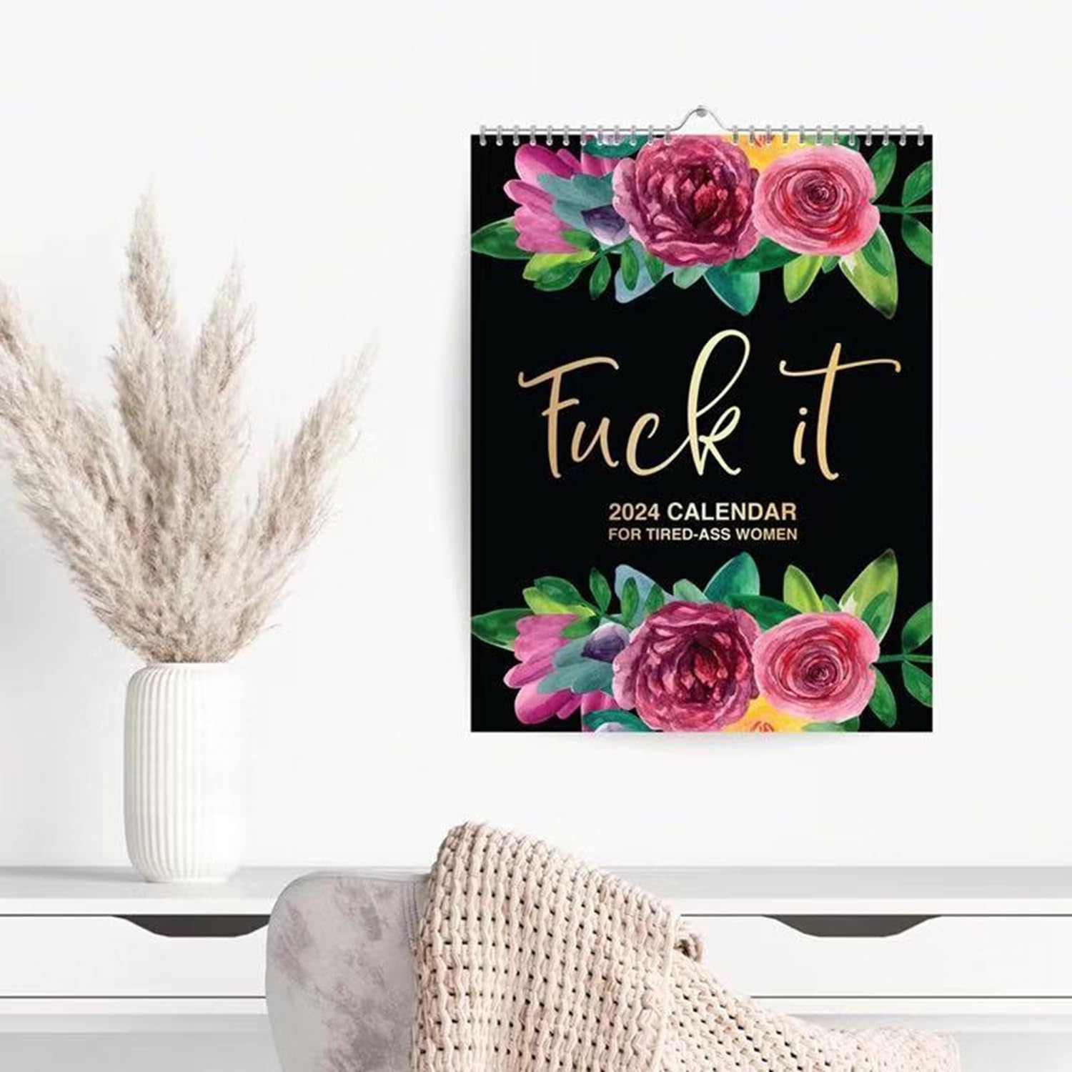 Amazon.com: 'Fuck it' Calendar 2024 Fu-ck It Calendar for Tired-Ass Women,  Tired Women Calendar Wall Calendar for Tired Funny Word Planner Monthly  Calendar Gag Christmas Gift for Women : Office Products