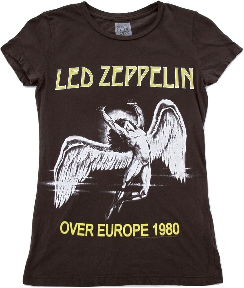 Amazon.com: Bravado LED Zeppelin Over Europe 1980 Concert Tour