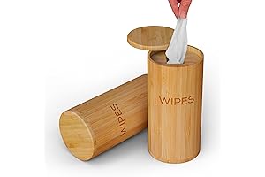 Refillable Wet Wipes Dispenser: Aesthetic Wipe Container for Home and Kitchen Essentials