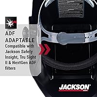 Vista 6 de JACKSON SAFETY - Casco de soldadura pasiva, negro, Negro, 1