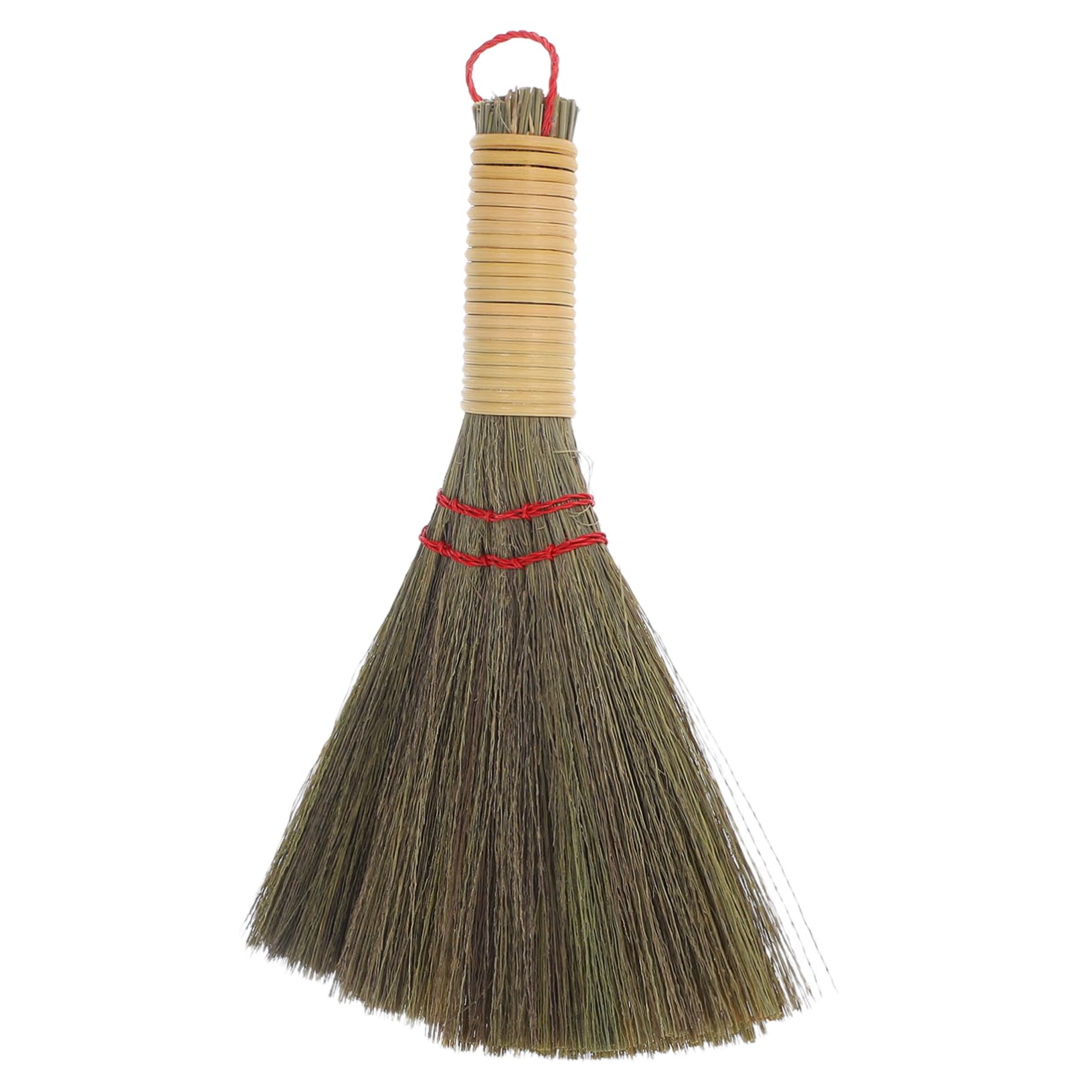 Ipetboom Replacement Hand Broom Handheld Brush Small Straw Broom for Desktop and Car Cleaning