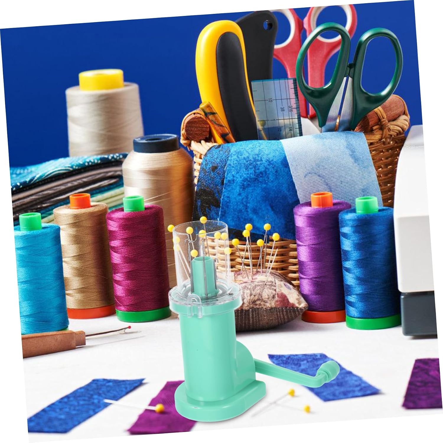 UTHCLO Hand Operated Yarn Winder Yarn Holder Portable Crochet Tool for Home Crafting for Beginners and Advanced Users Versatile