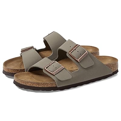 Birkenstock Arizona Birkibuctm (Unisex) Sandals Stone Birkibuc