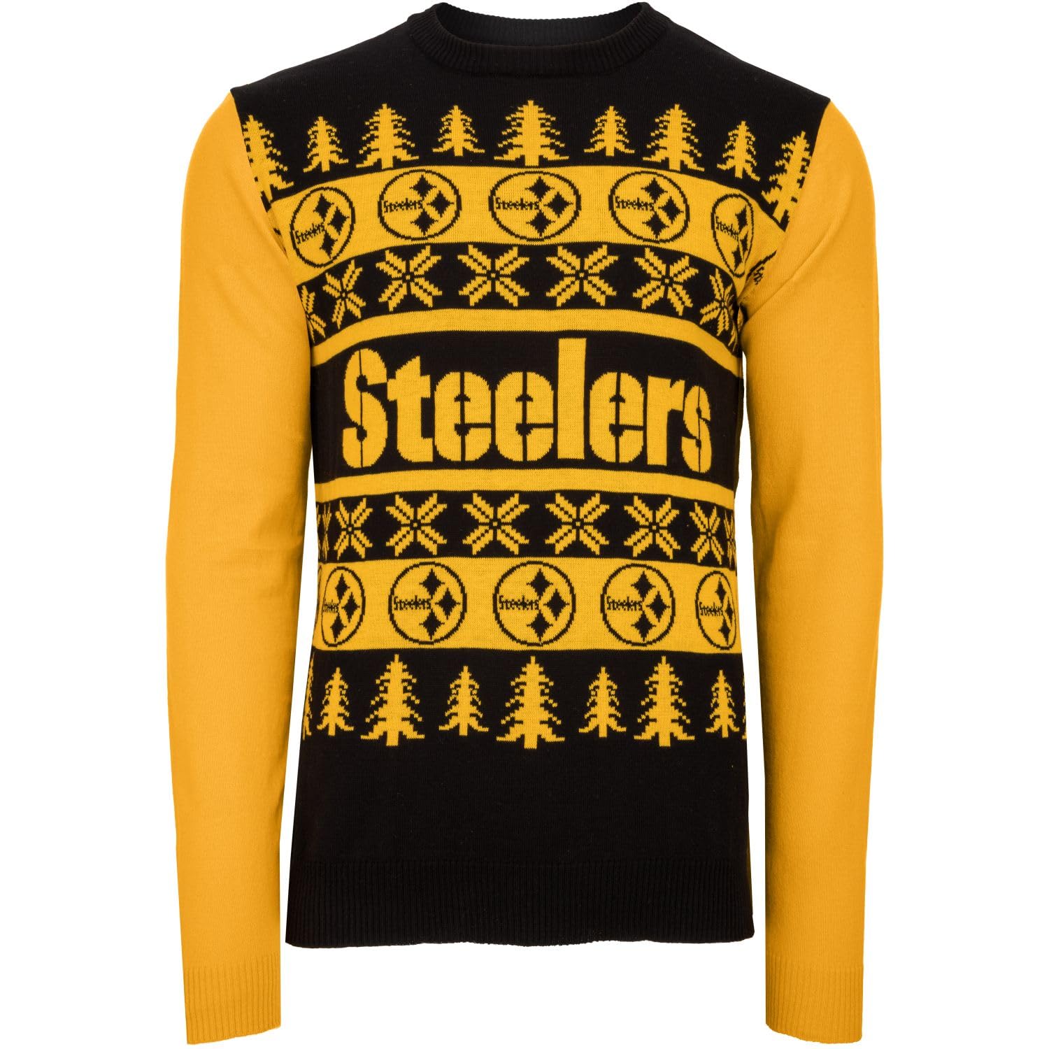 FOCO NFL Ugly Sweater XMAS Knit Pullover - Pittsburgh Steelers - S — image 1