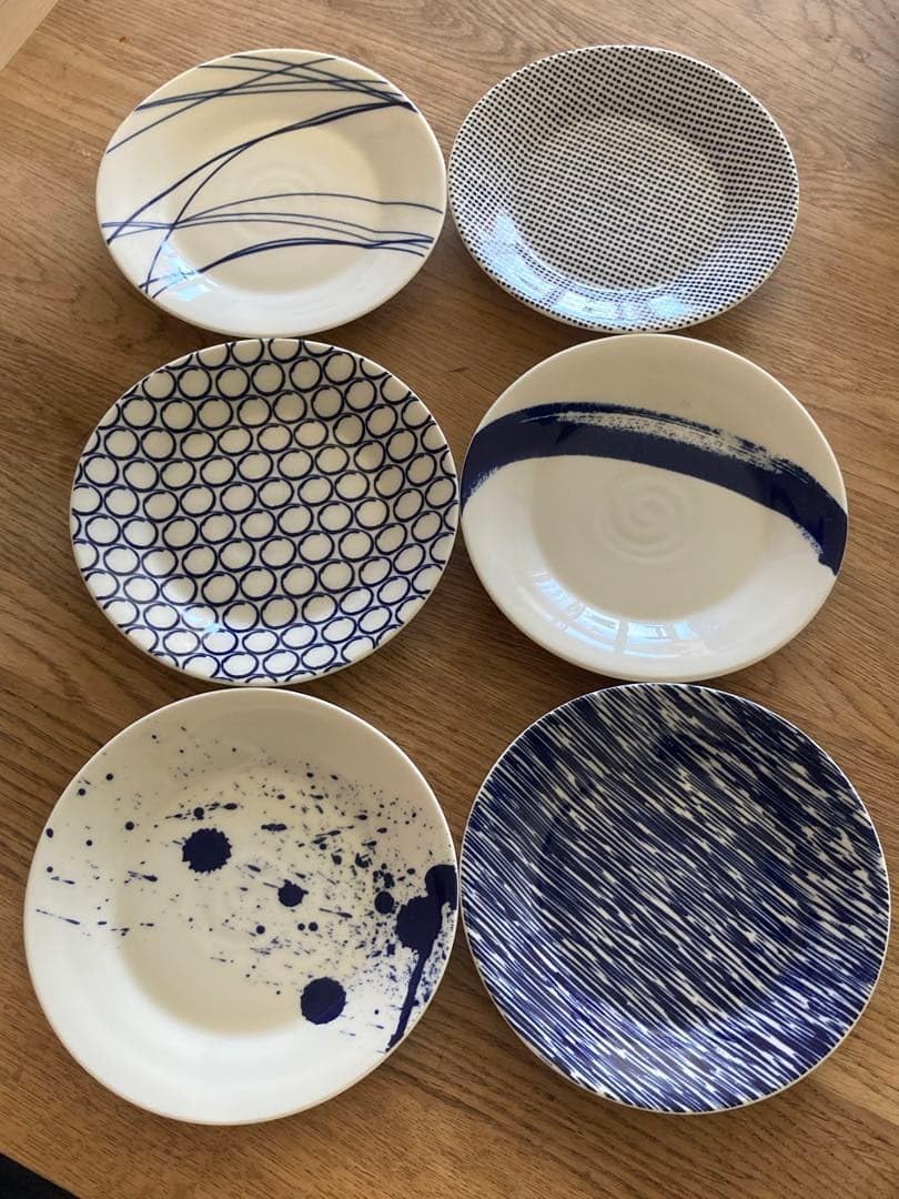 Pacific プレート ブル― 6 ピース Pacific プレート ブル― 6 ピース