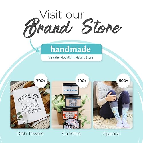 Miniatura 6 de Moonlight Makers New Home Who Dis Candle, Beachwood Scented Handmade Candle, Natural Soy Wax Candle, 25+ Hour Burn Time, 8oz Tin