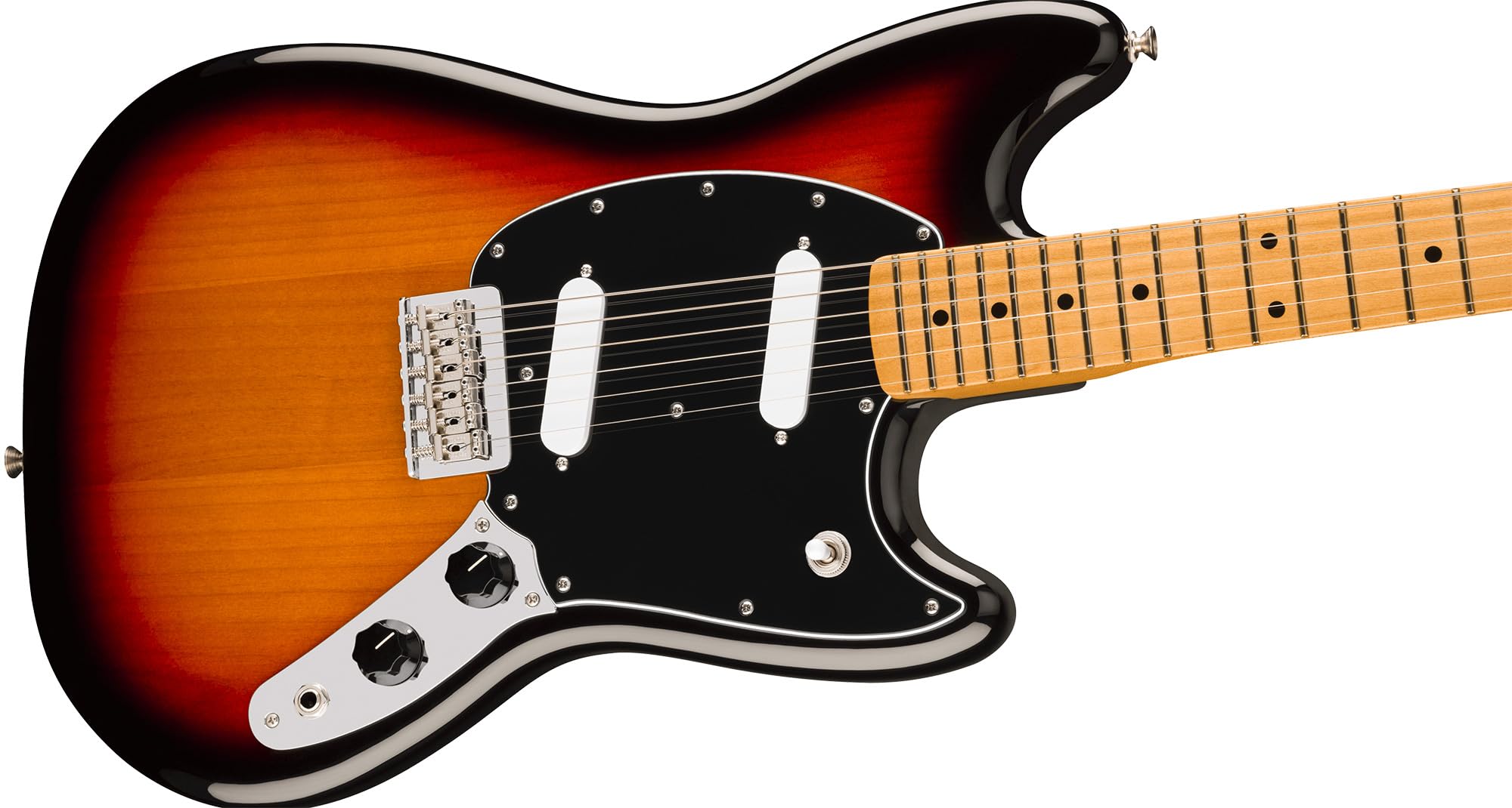 Amazon.com: Fender Player II Mustang, Maple Fingerboard - 3-Color