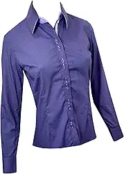 Camisa Social Feminina Manga Longa Lady Tie