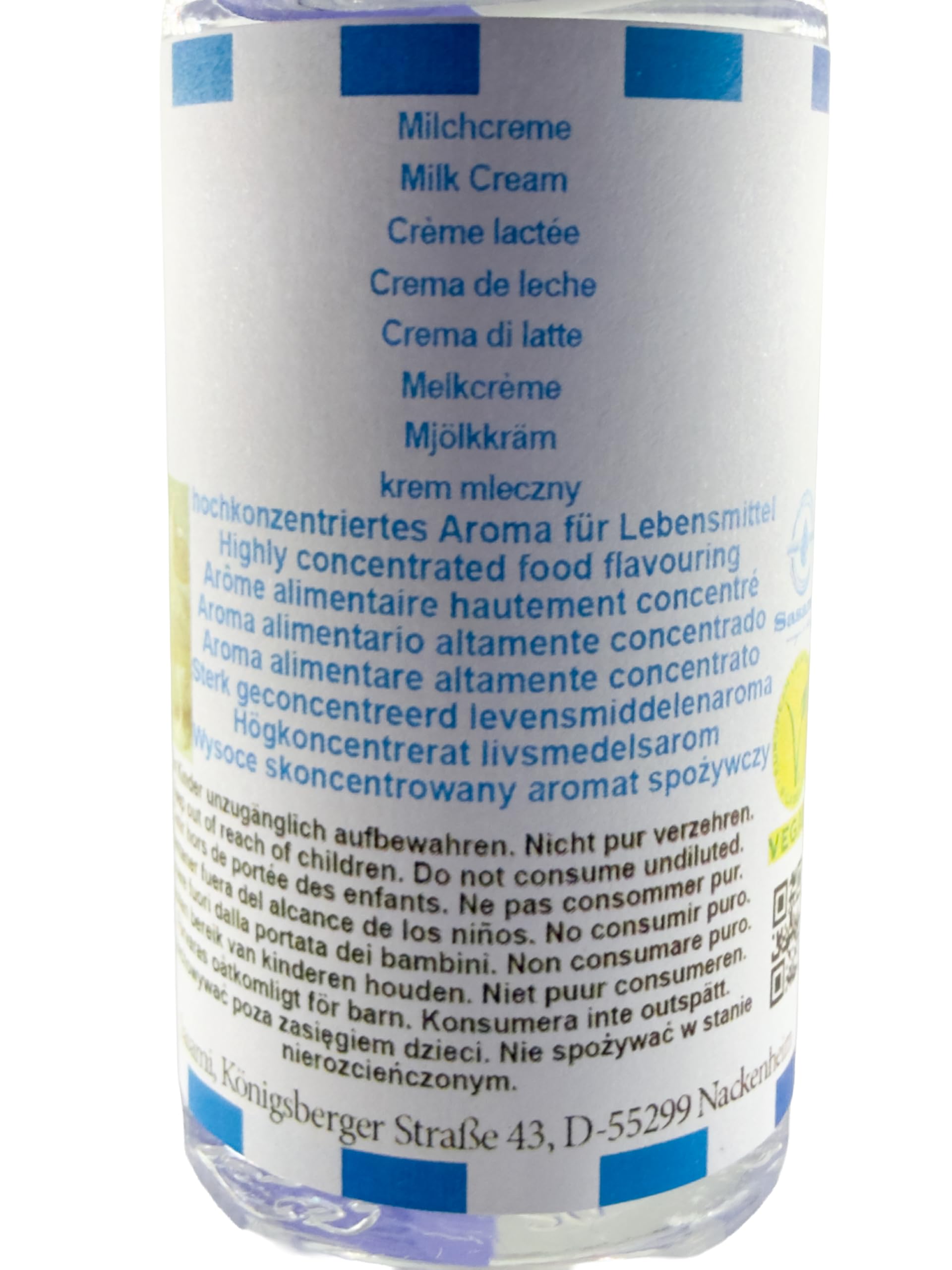 Milk Cream Flavor Concentrate - Vegan - Sasami - 100ml — view 6