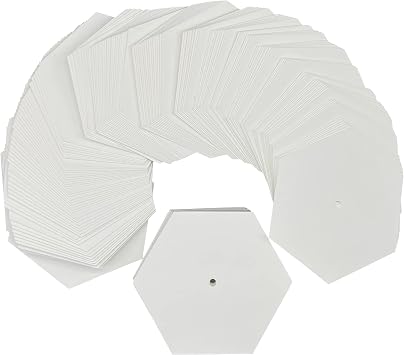 200pcs 2 Inch Paper Piecing Paper for Quilting DIY Patchwork Sewing Crafts,Quilting Templates for Quilting Accessories Crafting Tools,Hexagon Quilting Papers
