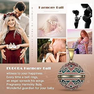 Amazon.com: EUDORA Harmony Bola Vintage Angel Caller Pregnancy