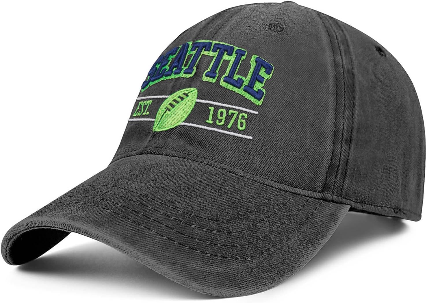 Football Hat for Men Women Vintage Embroidered City Hats Apparel Gifts Classic Baseball Cap