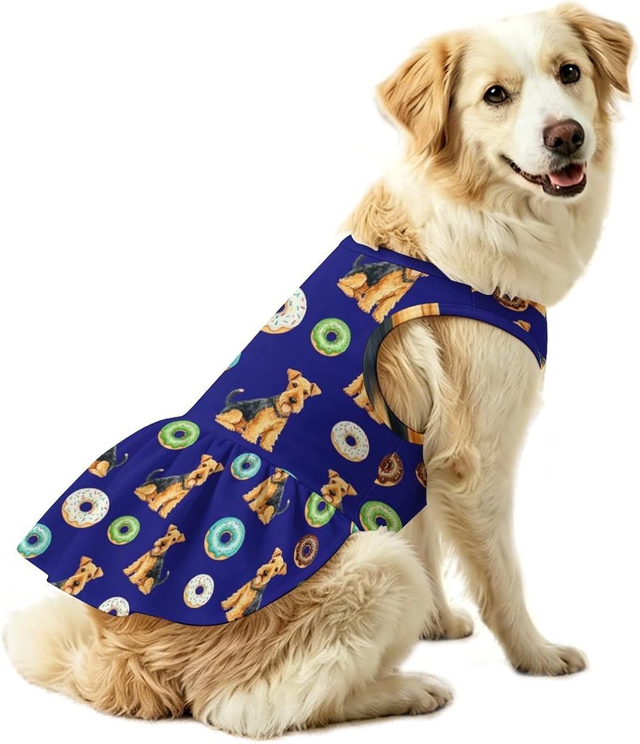 Pet Dress Doughnut Wire Fox Terrier Puppy Apparel