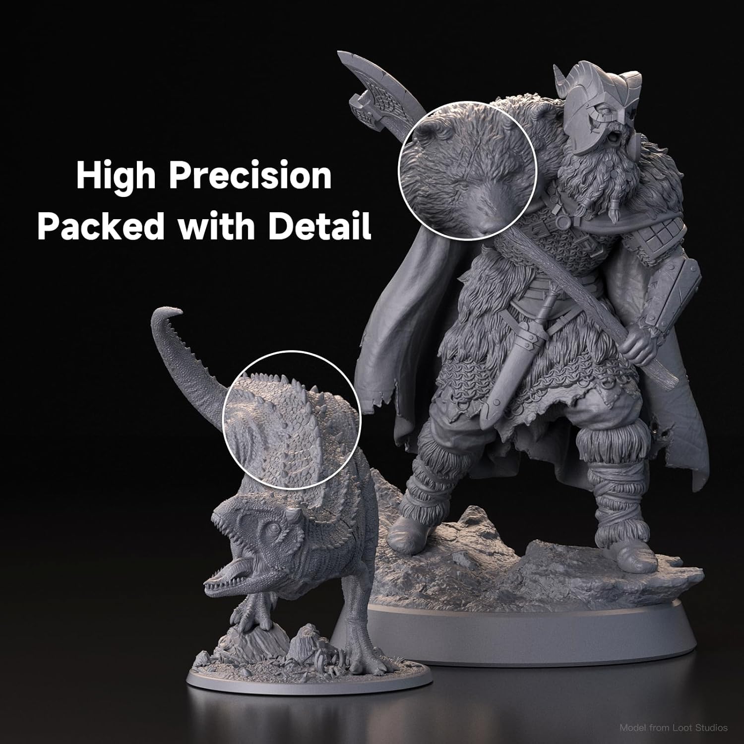 NOVA3D HexaCore Resin — 405nm High-Precision 3D Resin, Balanced Low-Shrinkage & High Toughness (Grey, 1kg)