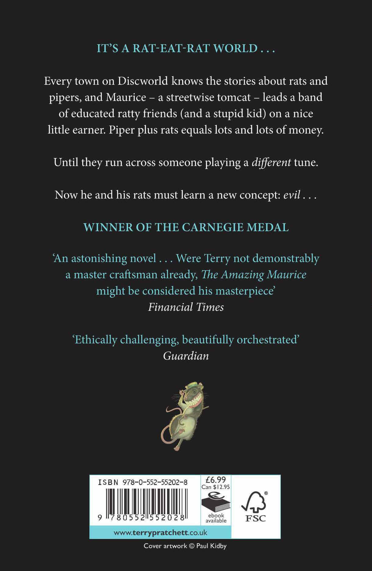 The Amazing Maurice and his Educated Rodents: (Discworld Novel 28)