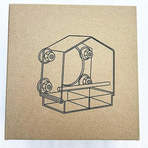 Miniatura 10 de Comedero para pájaros con ventana con ventosa fuerte, comedero para pájaros de gran capacidad, bandeja extraíble para semillas con orificio de