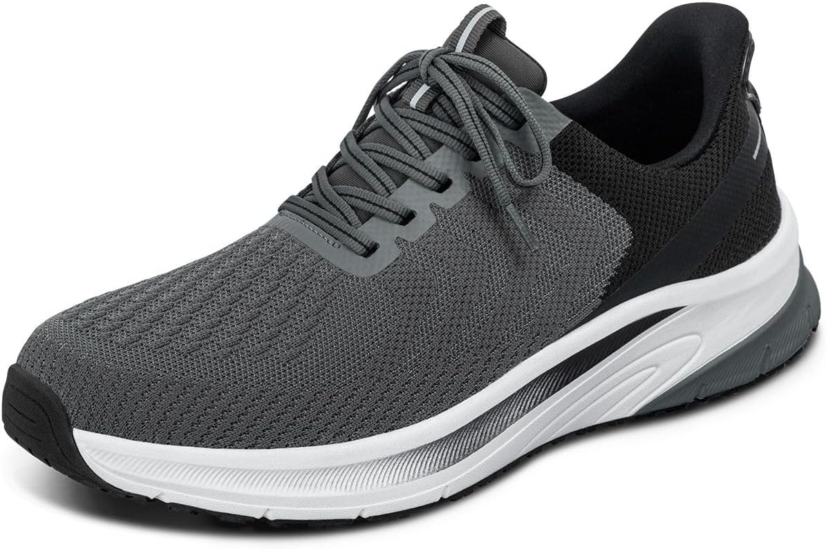 Orthofeet Men's Orthopedic Hands-Free Tilos Slip-On Sneakers