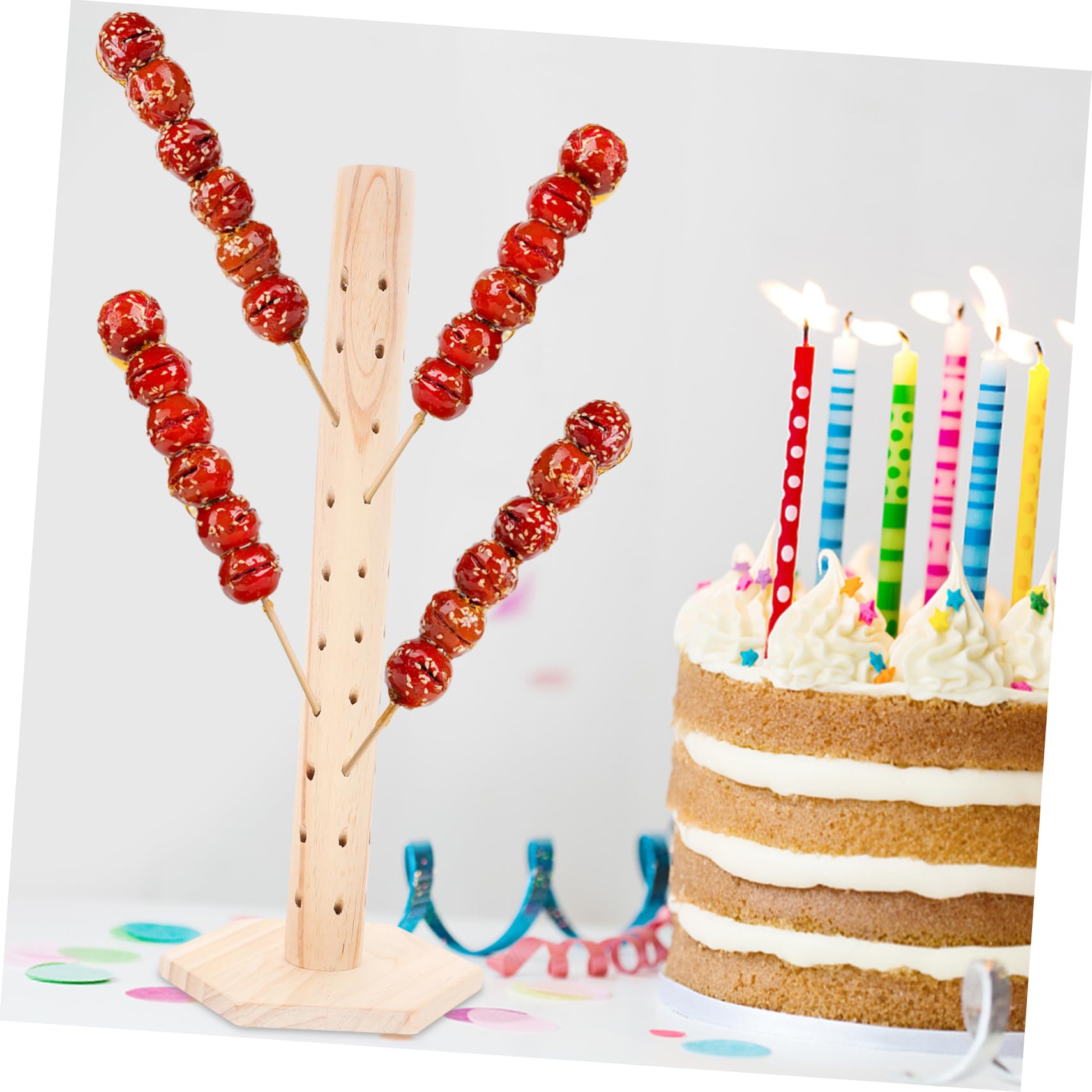 SOLUSTRE 4sätze Lutscher Stabiler Lollipop Display Stand Für Desserts Für Partys Und Veranstaltungen Rundloch-design Für Mehrere Stiele Sichere Und Zuverlässige Aufbewahrung