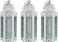 Vista 46 de VELA LANTERNS Farol portavelas decorativo, marroquí, gótico, morado, de 10.5 pulgadas, para mesa o colgar, decoración de Ramadán, decoración