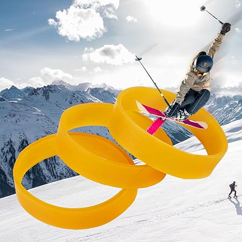 Miniatura 4 de 30 retenedores de freno de esquí, bandas de retención de freno de goma de diámetro para snowboard, accesorios de deportes de invierno al aire libre