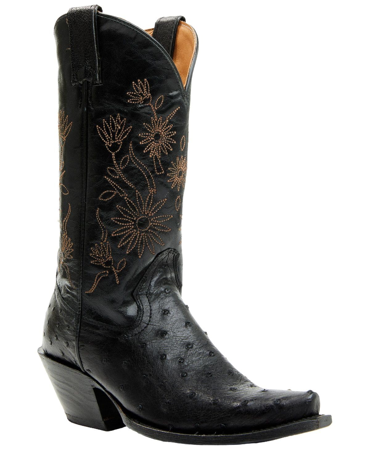 Shyanne Womens Daisie Exotic Full Quill Ostrich Western Boot Snip Toe - Beswfa24l15